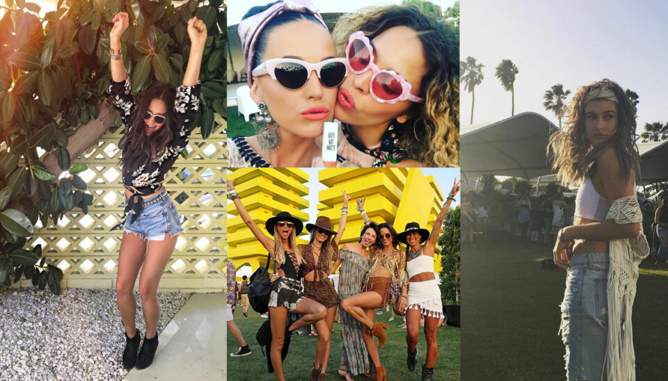 Kändisarnas inspirerande bilder från Coachella 2016