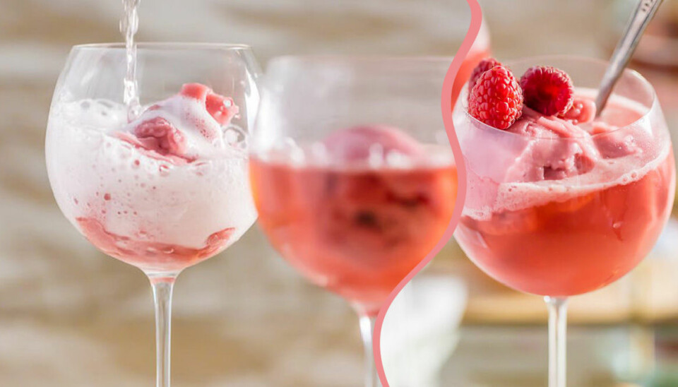 Fixa Eurovision-drinken med prosecco och hallonsorbet