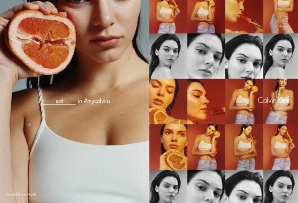 Kendall Jenners sexistiska kampanj för Calvin Klein upprör