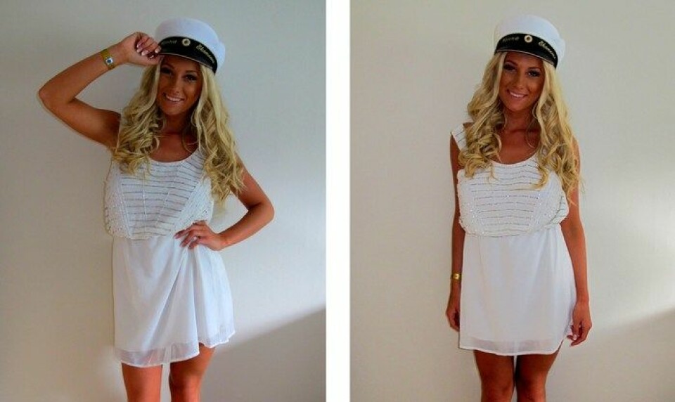 Baaams egen Hannalicious på sin student Baaams egen Hannalicious på sin student