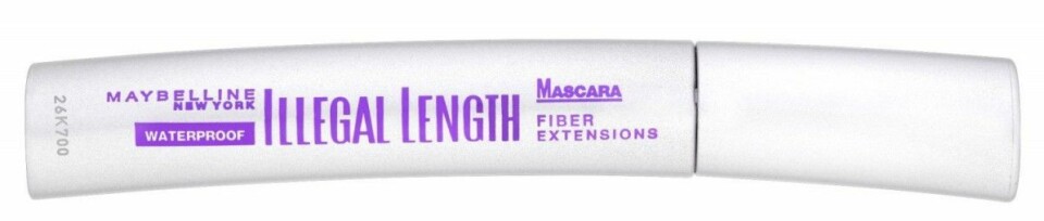 Maybelline Illegal length waterproof mascara ska göra fransarna fyra millimeter längre. Maybelline Illegal length waterproof mascara ska göra fransarna fyra millimeter längre.