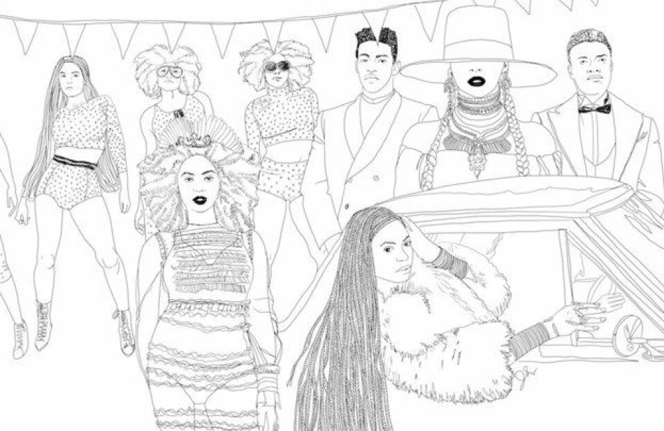 Beyoncés Lemonade har förvandlats till en målarbok