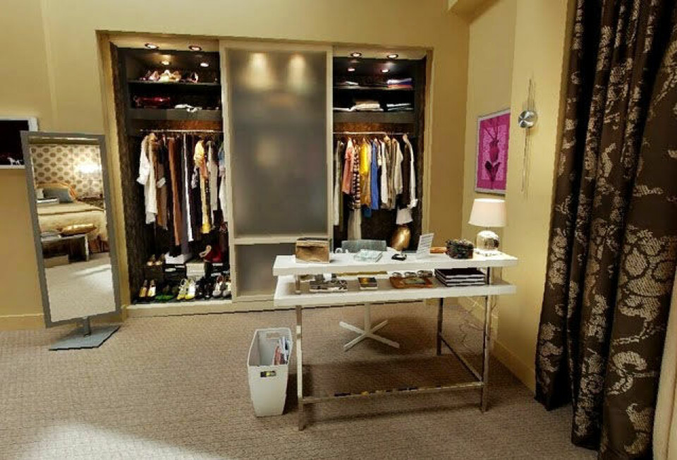 Serena van der Woodsen var inte sämre med sin walk in closet som gör oss väldigt avundsjuka.