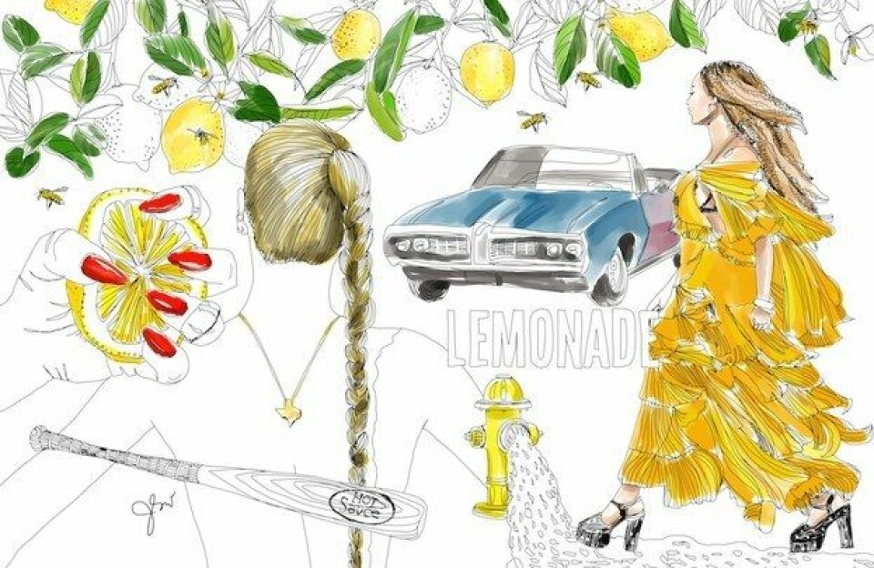 Beyoncés Lemonade har förvandlats till en målarbok