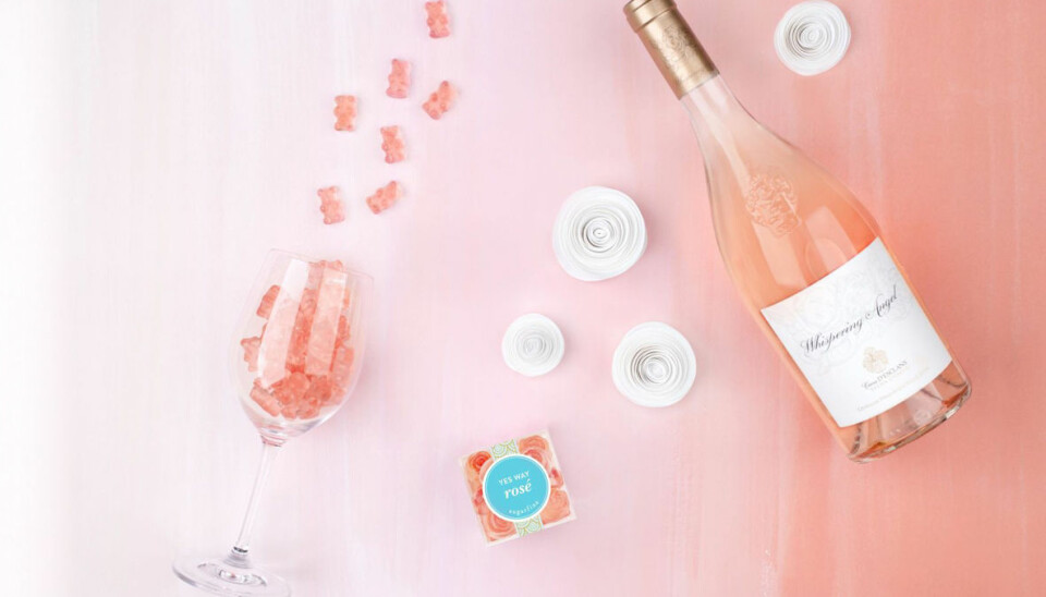 Godis med smak av rosévin - sommarens bästa nyhet?!