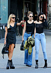 Squad goals! Gigi och vännerna Hailey Baldwin och Kendall Jenner är helrätt.