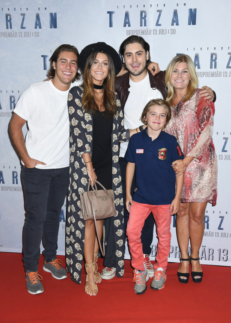 Familjen Wahlgren Ingrosso.