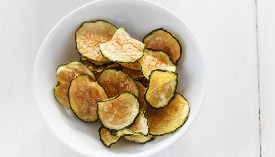Recept: goda och nyttiga zucchinichips
