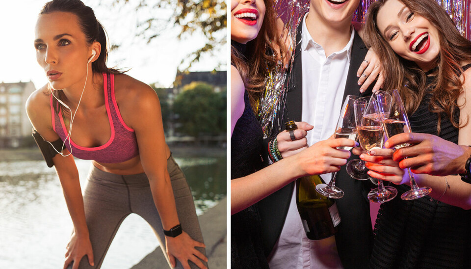 Festa och träna? 5 tips som hjälper dig att göra både och