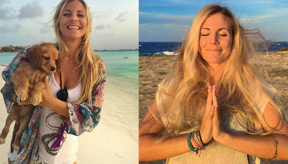 Yoga girl är gravid – se första bilden här!
