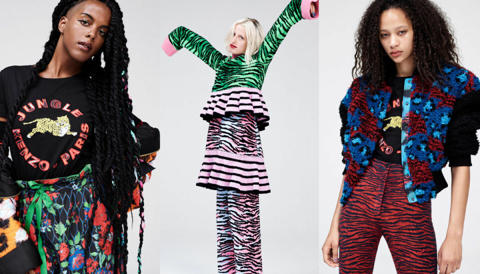 Se alla bilder från H&M:s designsamarbete med Kenzo