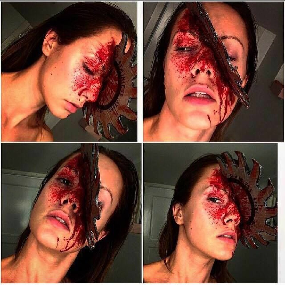 Är det här Sveriges läskigaste Halloween-sminkningar?