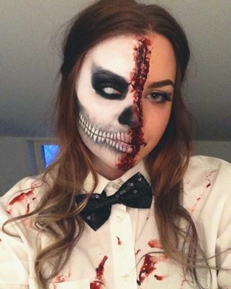 Är det här Sveriges läskigaste Halloween-sminkningar?