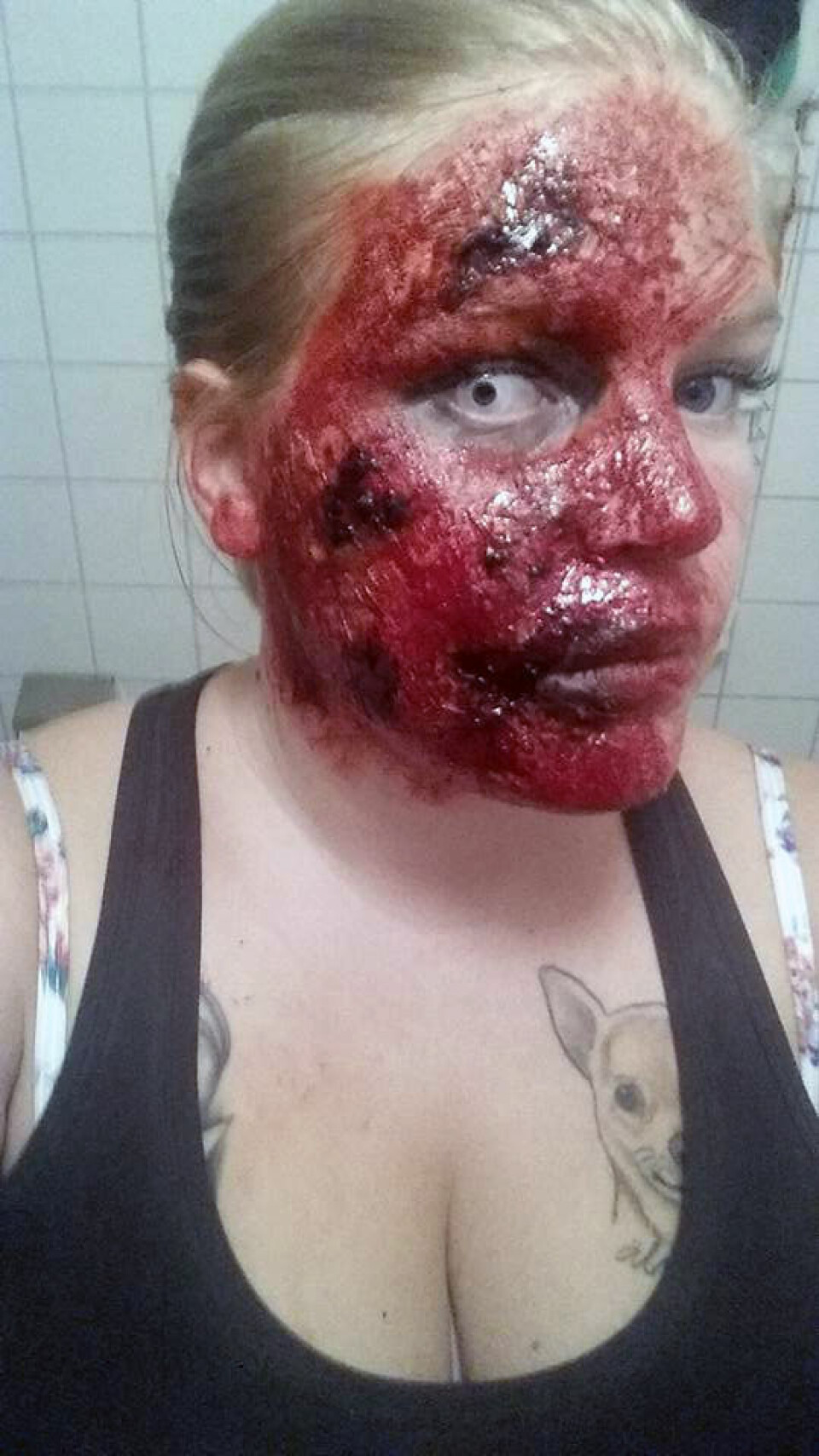 Är det här Sveriges läskigaste Halloween-sminkningar?