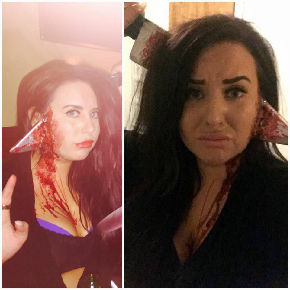 Är det här Sveriges läskigaste Halloween-sminkningar?