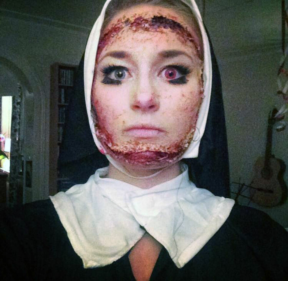 Är det här Sveriges läskigaste Halloween-sminkningar?