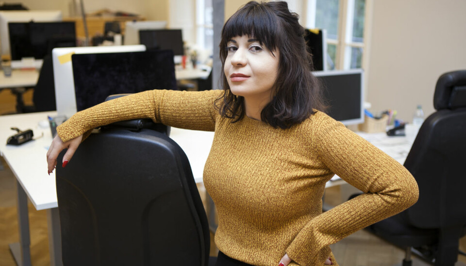 Bam! Sarah Delshad, 26, är SOLOs nya röst