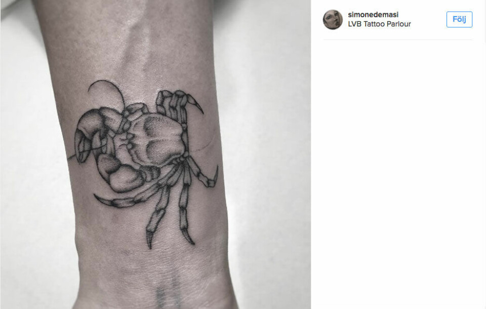 Kräftan. Foto: @simonedevasi