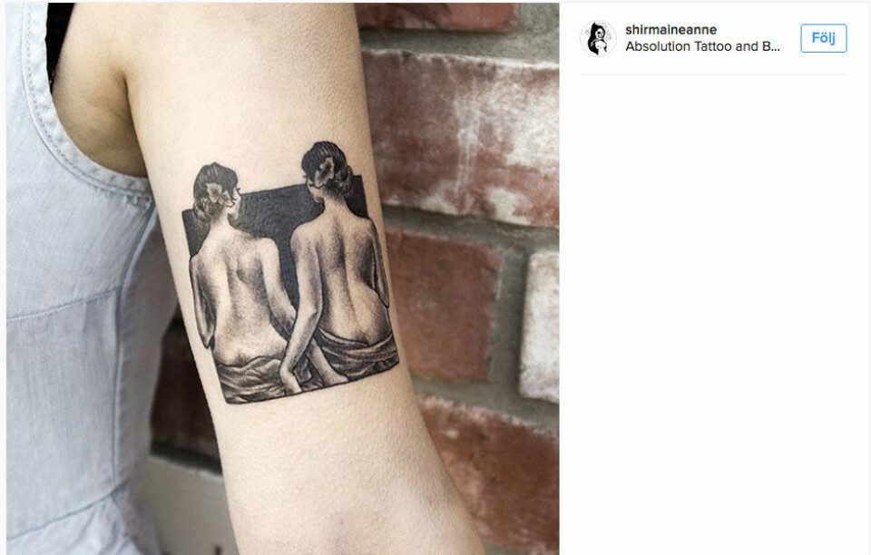 Tvillingarna. Foto: @shirmaineanne