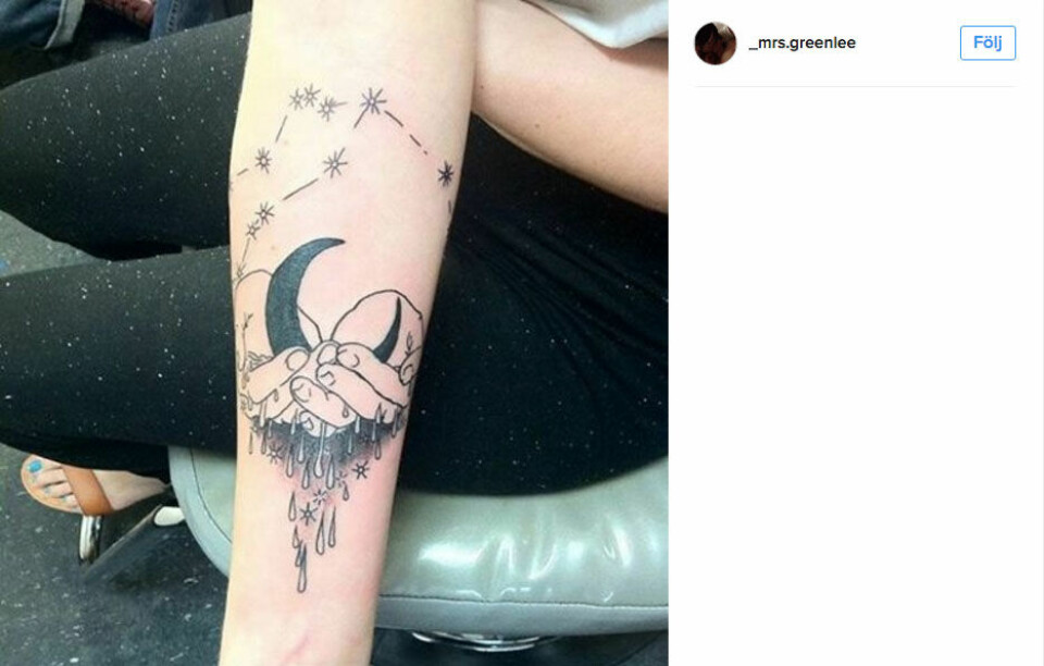 Vattumannen. Foto: @_mrs.greenlee