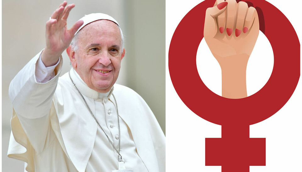 5 frågor påven måste ändra åsikt i innan han kan kalla sig feminist