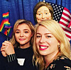 Chloe Grace Moretz har kampanjat för Hillary Clinton – så hon kunde knappast vara tydligare med vem som får hennes röst.