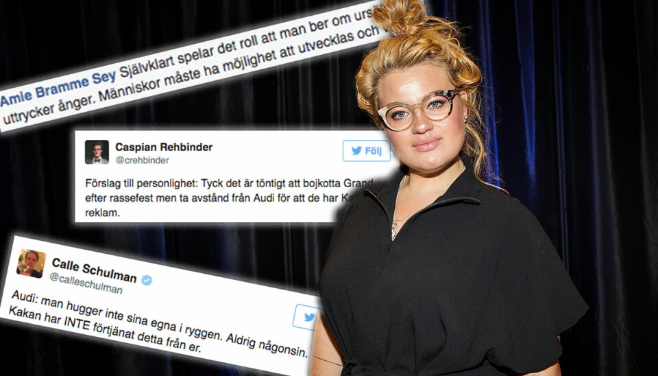 Efter Audi-kritiken – här är kändisarna som backar Kakan