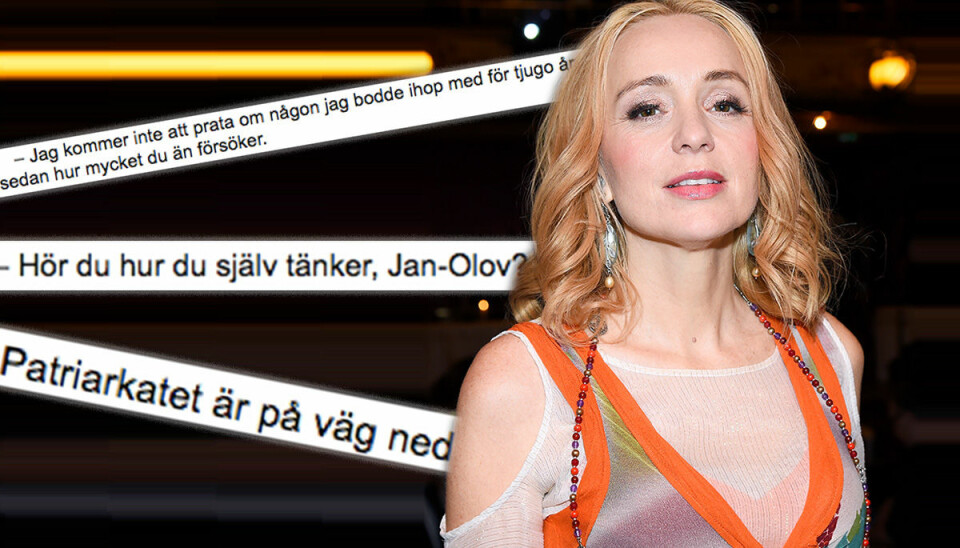 Artisten hyllas efter sitt håll käften–svar till journalisten
