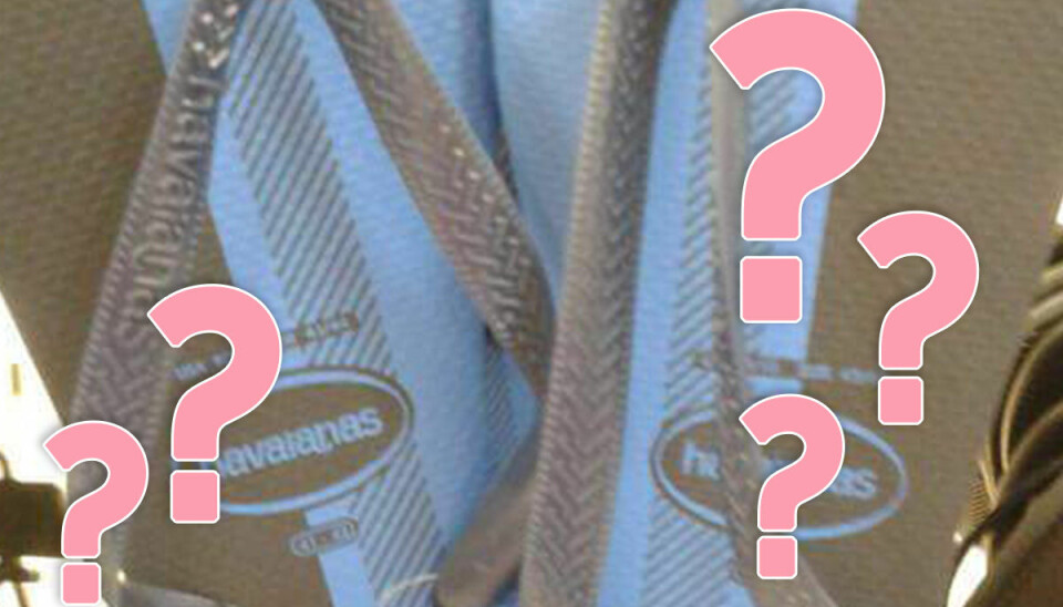 Vilken färg har de här flipflopsen?