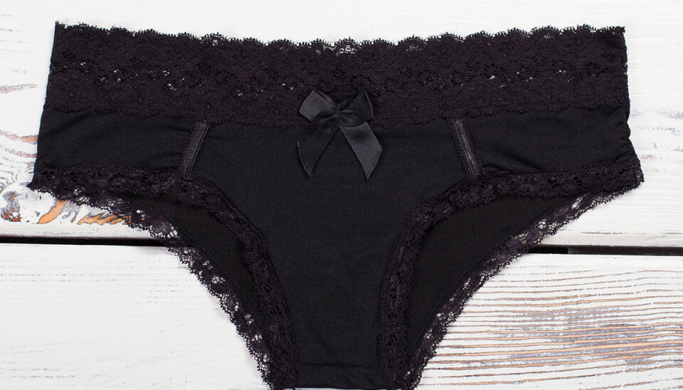 Här är trosan som ska fungera som mensskydd