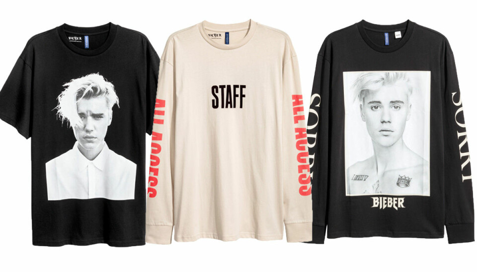 H&M släpper Justin Bieber-merch – se kollektionen här!