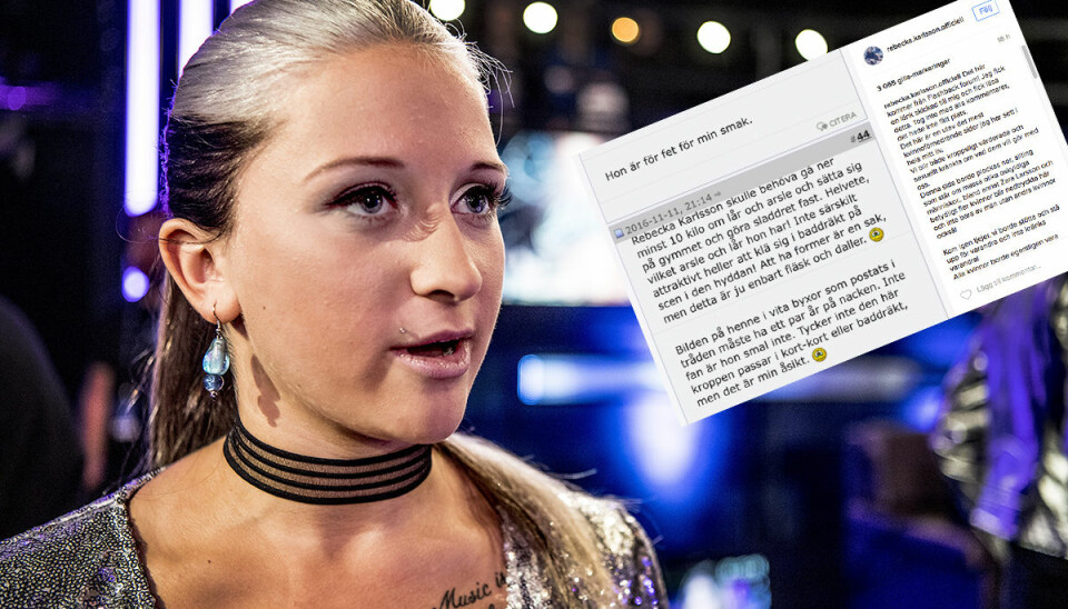 Hon tröttnade på kvinnohatet – läs Idol-Rebeckas ursinniga inlägg
