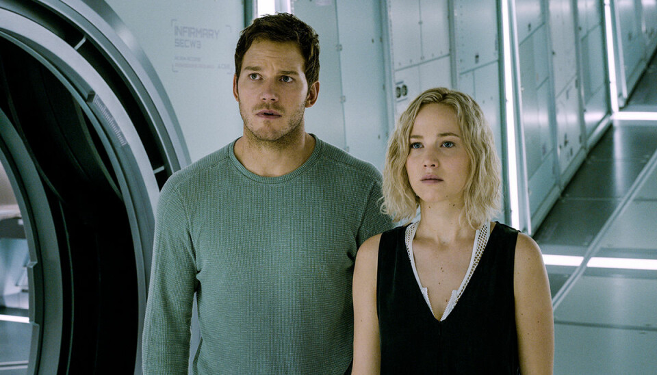 Förhandstitta på rymdfilmen 'Passengers' med Jennifer Lawrence här