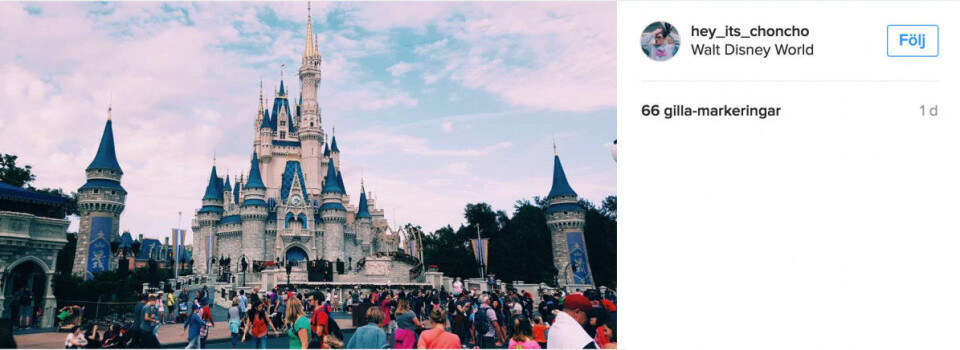 Disneys tema-parker. @hey_its_choncho
