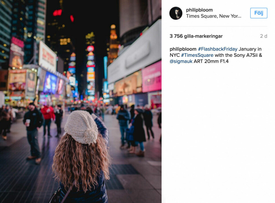 Times Square i New York. @philipbloom