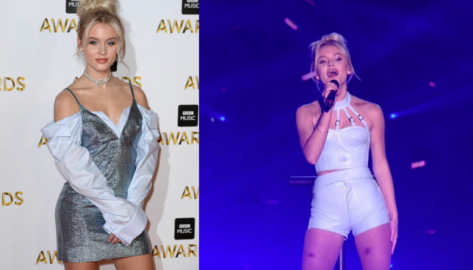 Se Zara Larssons magiska uppträdande på BBC Music Awards