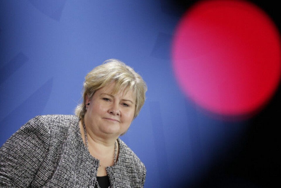 Norges statsminister Erna Solberg. Norges statsminister Erna Solberg.