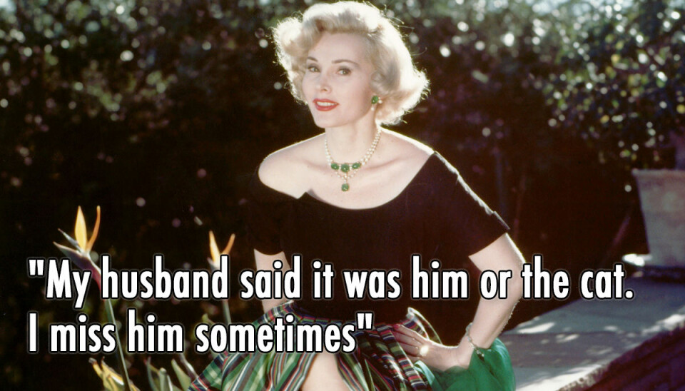 19 citat som bevisar att Zsa Zsa Gabor kommer leva för evigt