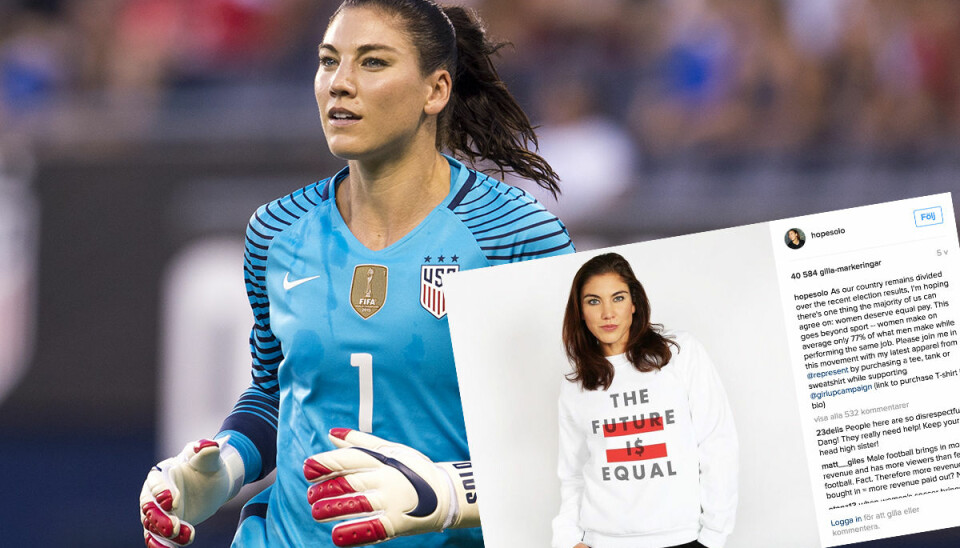 Hatstorm mot målvakten: ”Kvinnliga idrottare suger”