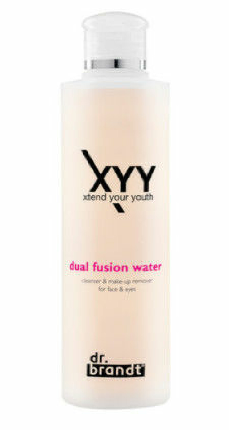 En 2-i-1-produdukt med micellärt vatten som dessutom är en make up-remover – även för vattenfast smink, från Dr Brandt Skincare.