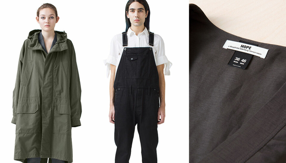 Här får alla kläder herr- och damstorlekar – vill utmana könsnormer