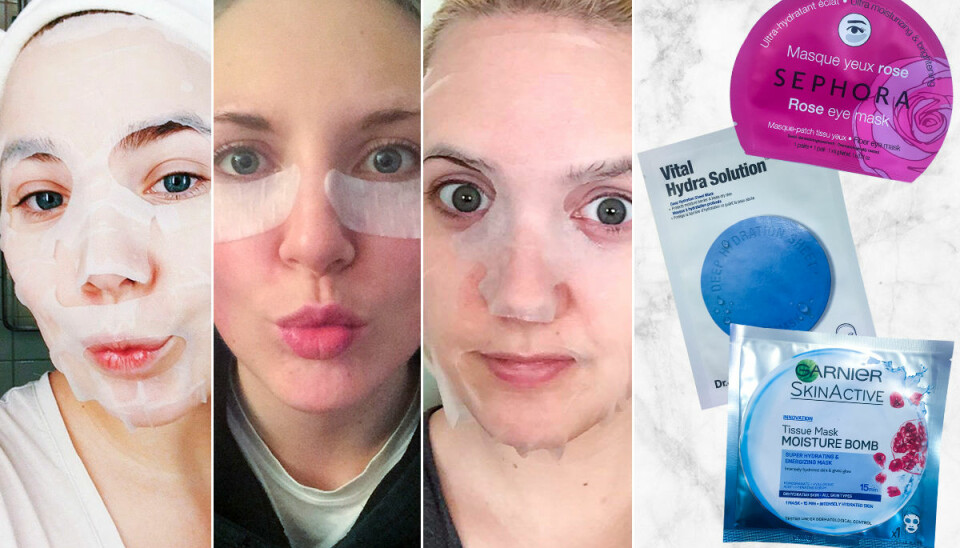 Stort test: 5 grymma sheet masks – och 2 du kan hoppa över