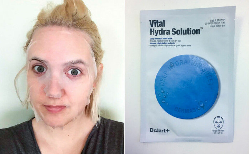 Nathalie testar Dr Jart Vital Hydra Solution. Nathalie testar Dr Jart Vital Hydra Solution.