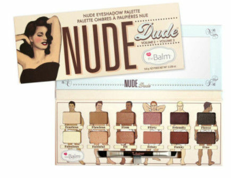 Nude Dude Eyeshadow Palette, från The Balm.