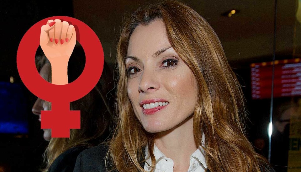 Alexandra Pascalidou prisas för sina insatser för feminismen