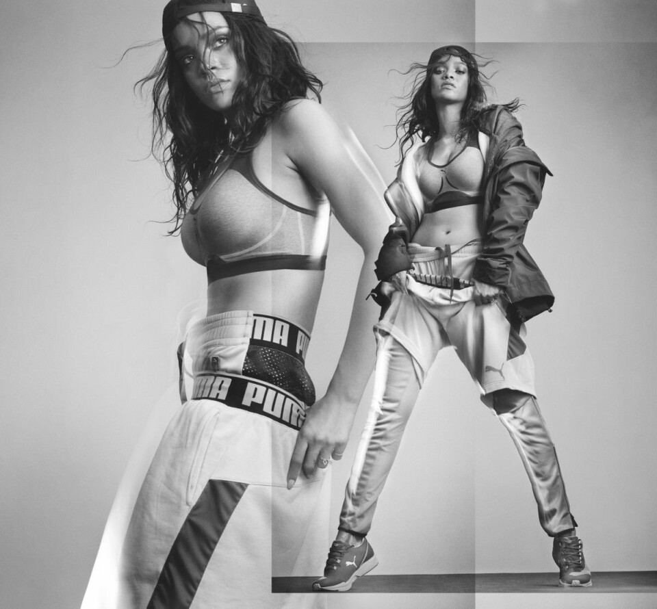Rihanna är Pumas ansikte utåt i träningskampanj