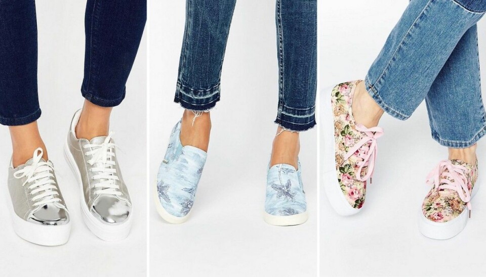17 trendiga sneakers till sommaren 2016 (under 500 kronor!)