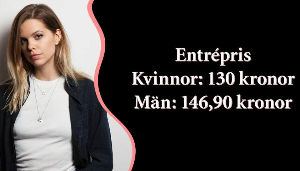 Flora Wiström: ”Män som betalar 17 kronor extra är inte diskriminerade – kvinnor är”