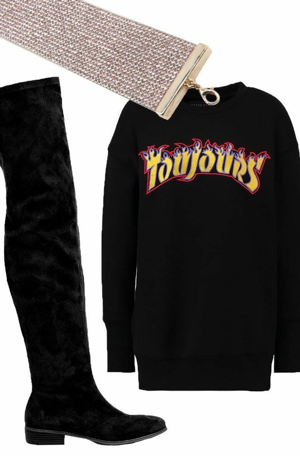 Hoodies, strass och stilettklackar – fixa Zara Larssons glammiga stil