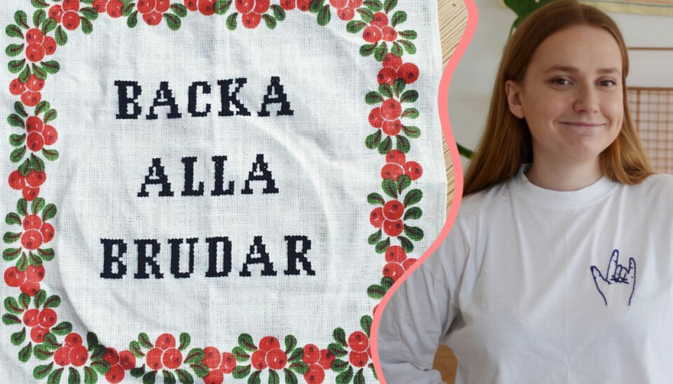 Här är klubben som backar brudar – med broderier